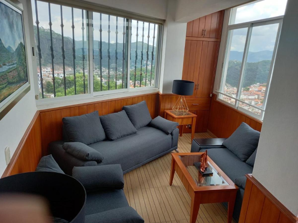 Casa Vista Hermosa De Taxco Bagian luar foto